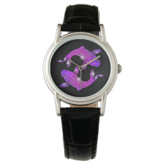 yin yang koi watch armbanduhr