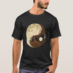 Yin Yang Lebensbaum Balance Wellness Chakra Medi T-Shirt