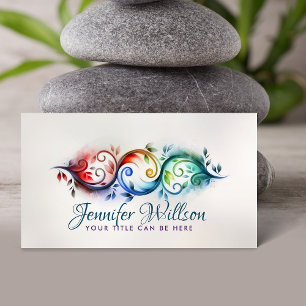 Yin Yang - Lebhaftes Gleichgewicht Visitenkarte