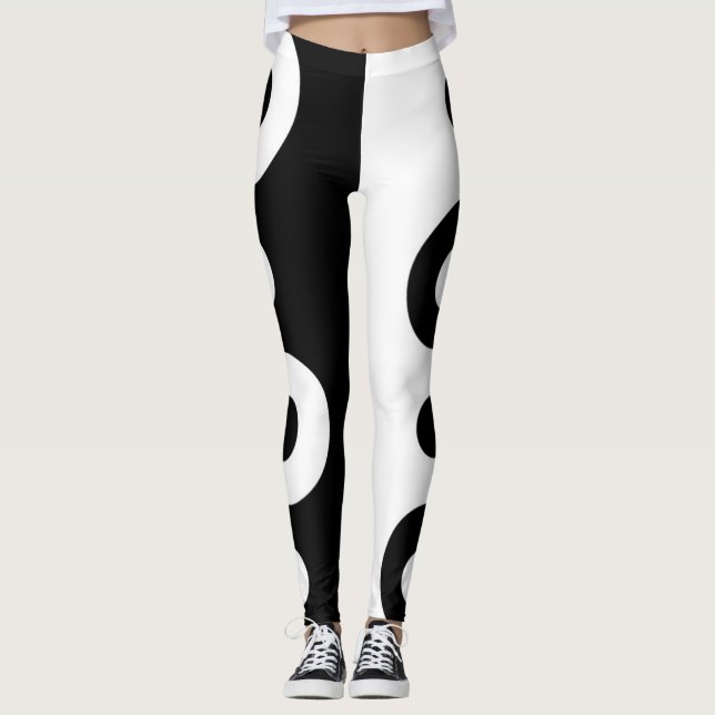 Yin Yang Leggings (Vorderseite)