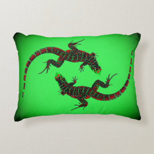 Yin Yang Lizards Dekokissen