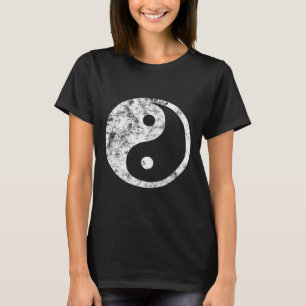 Yin Yang . Lustiges Yin-Yang-Symbol Yoga-Tao-T-Shi T-Shirt