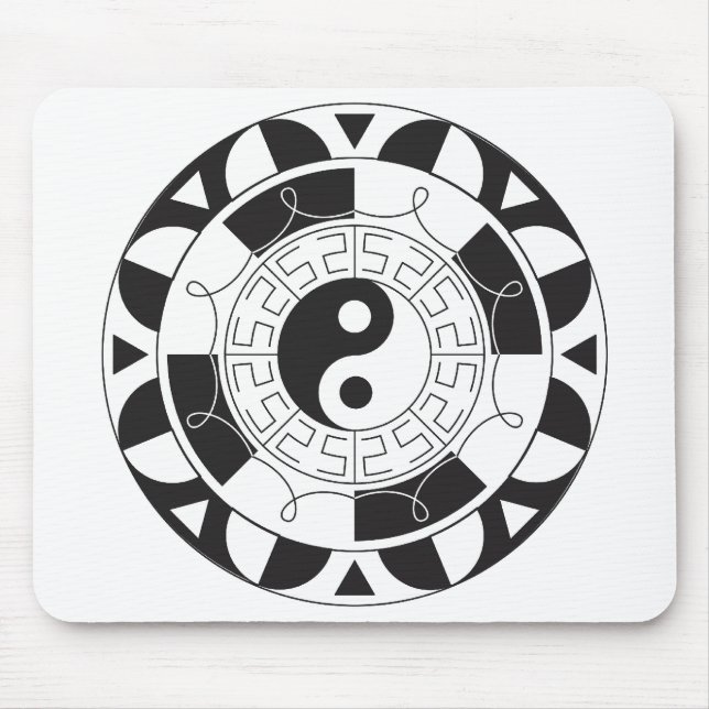Yin Yang Madolin Mousepad (Vorne)