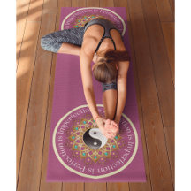 Yin Yang Magenta Workout, Pilates und