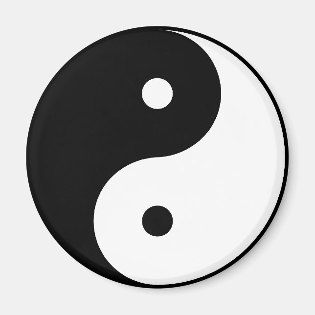 Yin Yang Magnet (Vorne)