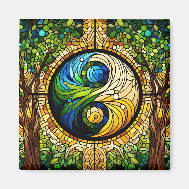 Yin Yang Magnet (Vorne)