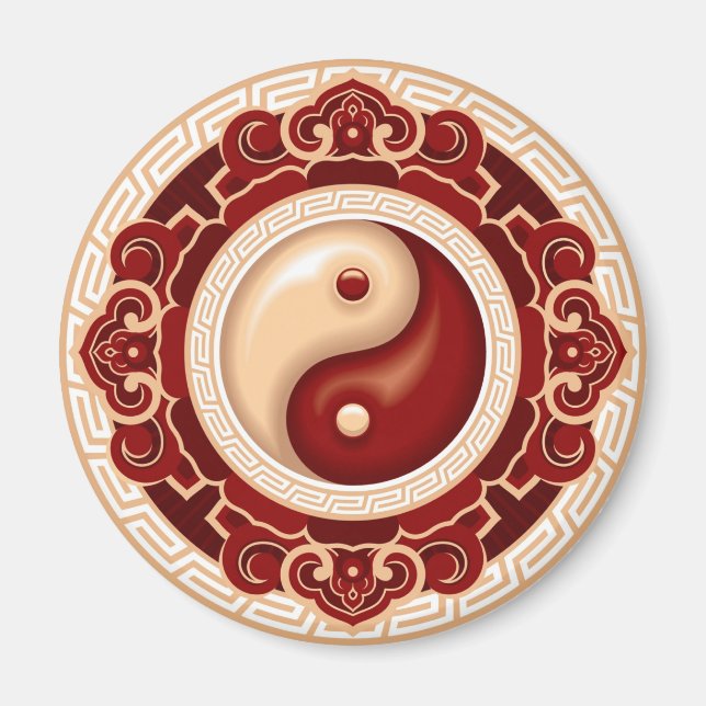 Yin Yang Magnet (Vorne)
