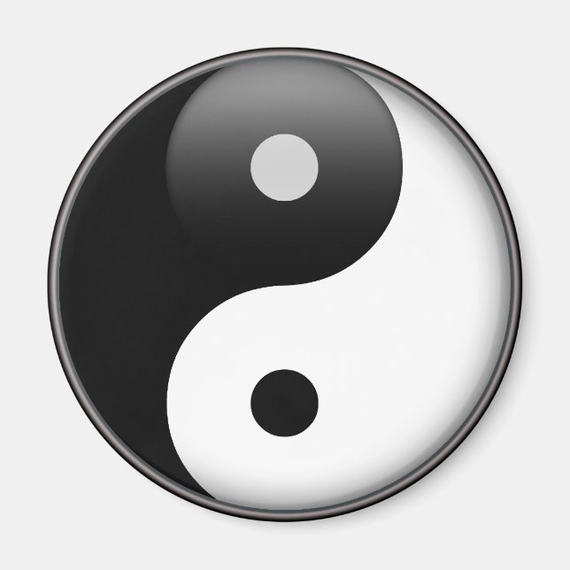 Yin Yang Magnet (Vorne)