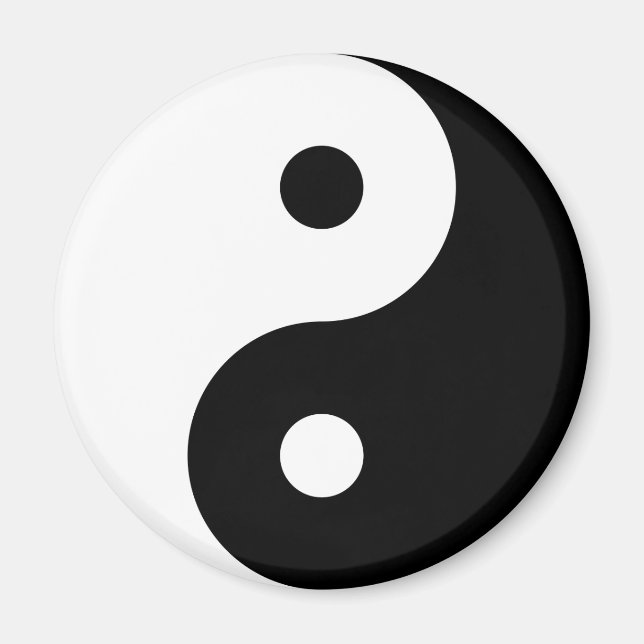 Yin-Yang  Magnet (Vorne)