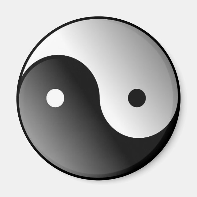 Yin-Yang Magnet (Vorne)