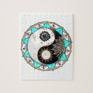 Yin Yang Mandala Puzzle