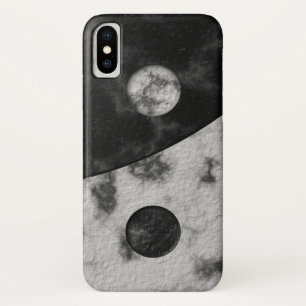 Yin Yang Marmor-Druck iPhone X Hülle