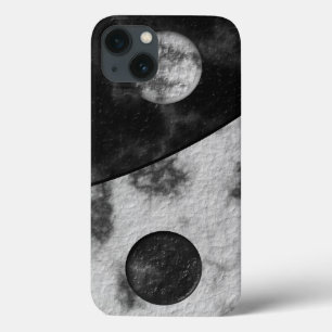 Yin Yang Marmor-Druck iPhone 13 Hülle