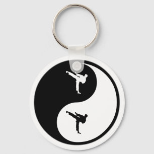 Yin Yang Martial Arts Schlüsselanhänger