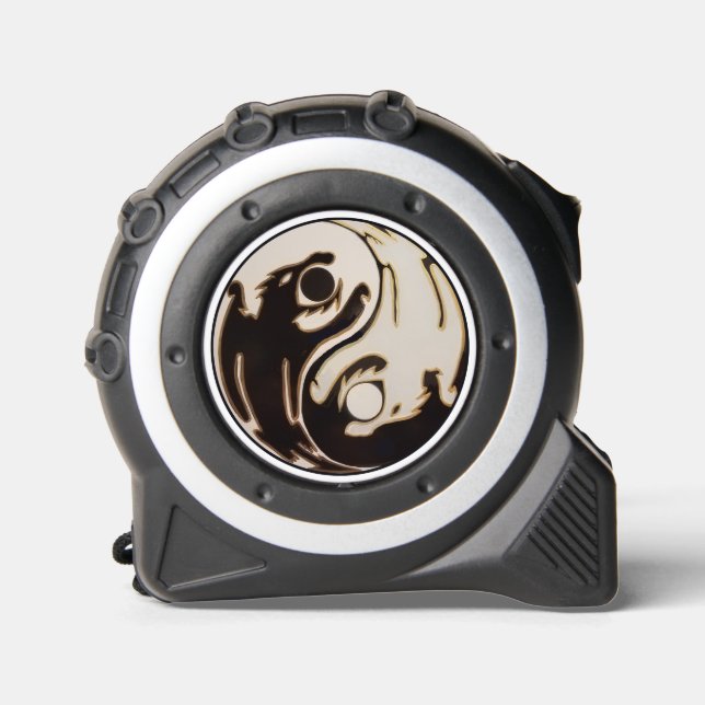 Yin Yang Maßband (Vorderseite)