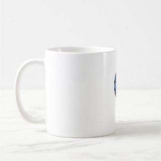 Yin Yang mit Baum des Lebens Erde im Weltraum-Pull Kaffeetasse