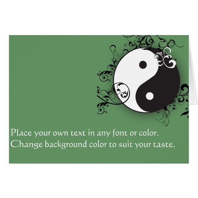 Yin-Yang mit Scrollen (Vorderseite (Horizontal))