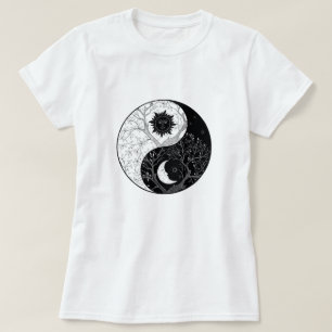 Yin & Yang / Moon & Sun Harmony T - Shirt