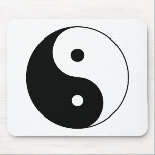 yin Yang Mousepad