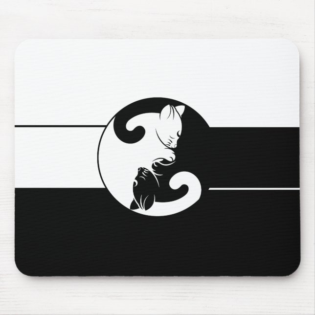 Yin Yang Mousepad (Vorne)