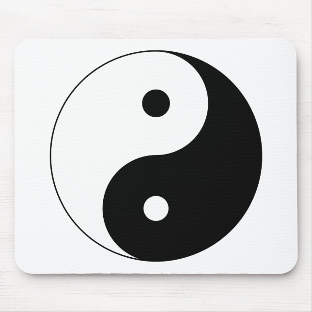 Yin Yang Mousepad (Vorne)