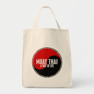 Yin Yang Muay thailändisches 1 Tragetasche