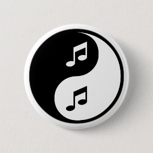 Yin Yang Musik Button