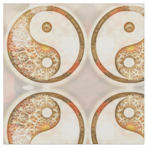 Yin Yang Muster Stoff