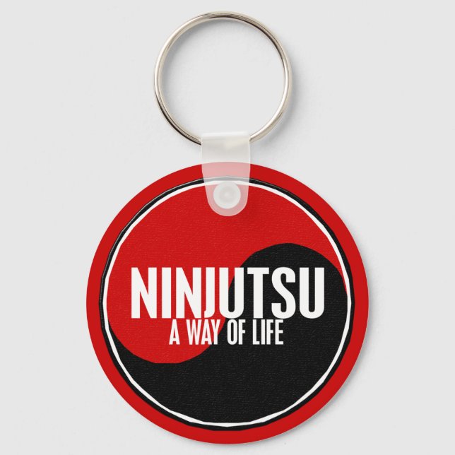 Yin Yang Ninjutsu 1 Schlüsselanhänger (Vorderseite)
