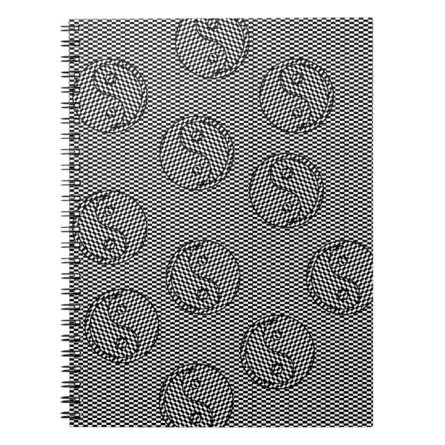 Yin Yang Notizblock (Vorderseite)