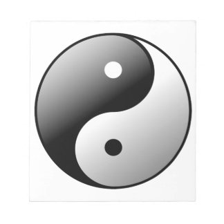 Yin Yang Notizblock