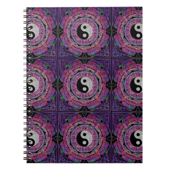 Yin Yang Notizblock (Vorderseite)