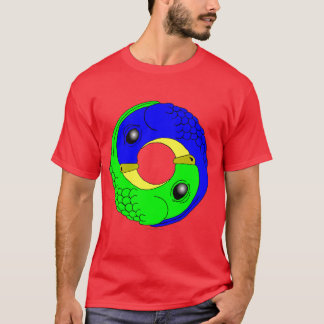 Yin Yang Papageien T-Shirt
