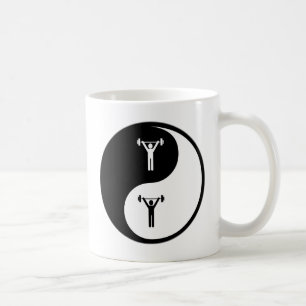 Yin Yang persönliches Training Tasse