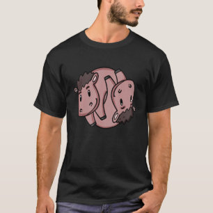 Yin Yang Pferd Yoga Pferde 1 T-Shirt