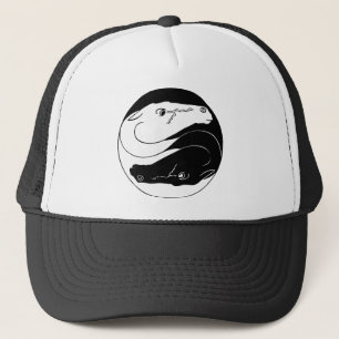 Yin Yang Pferdekappe Truckerkappe