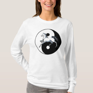 Yin Yang PferdeShirt T-Shirt