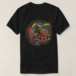 Yin Yang Phoenix und Drache-Shirt T-Shirt