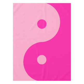 Yin Yang Pink Tischdecke
