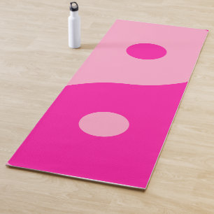 Yin Yang Pink Yogamatte
