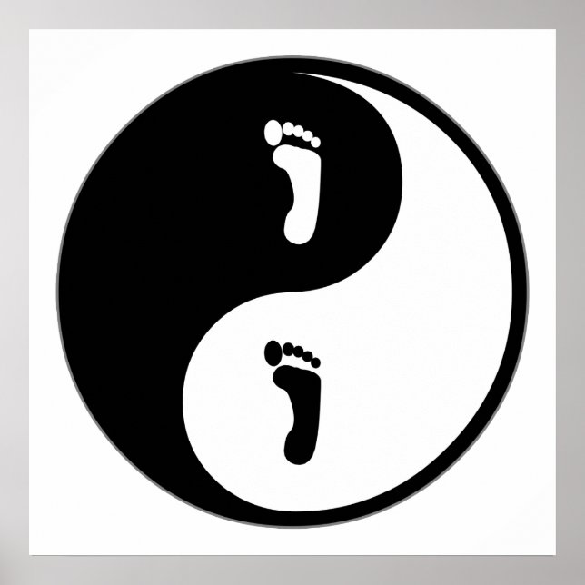 Yin Yang Podiatry Poster (Vorne)