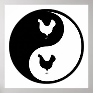Yin Yang Poultry Poster