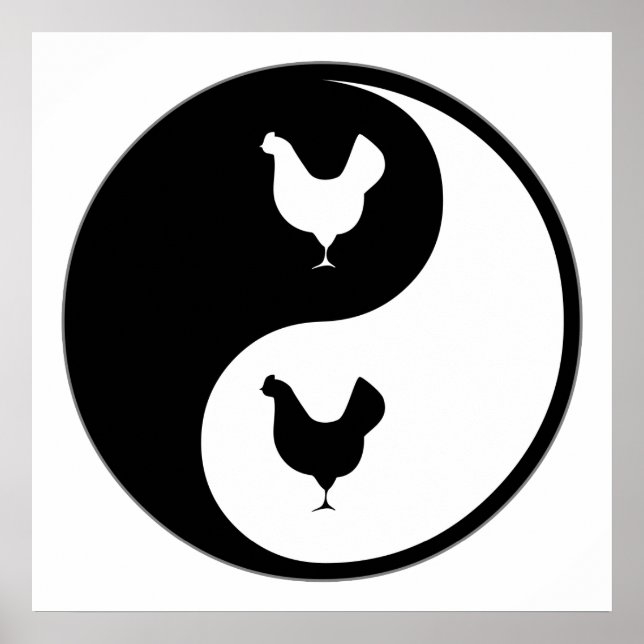 Yin Yang Poultry Poster (Vorne)
