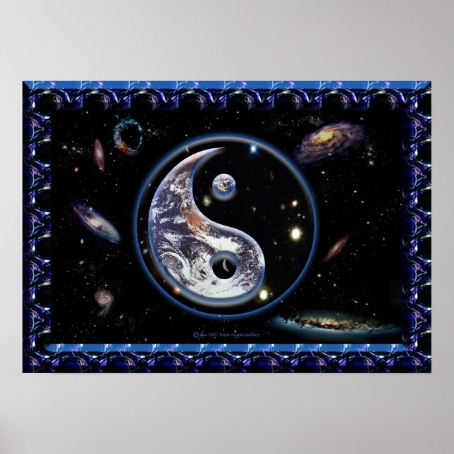 Yin Yang Print Poster (Vorne)