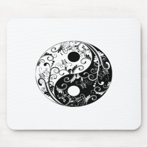 Yin Yang Qi Gong Yoga Tai Chi  Mousepad