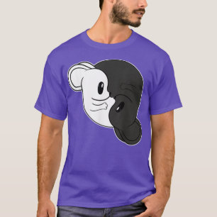 Yin Yang Schild Hamster Balance Symbol Mäuse Ying T-Shirt