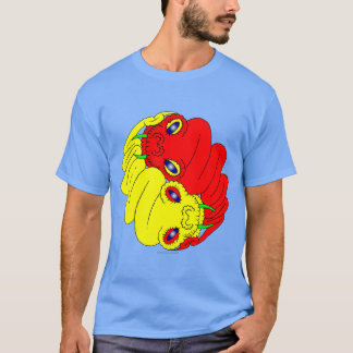 Yin Yang Schlangen T-Shirt