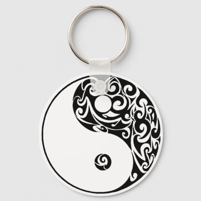 Yin Yang Schlüsselanhänger (Vorderseite)