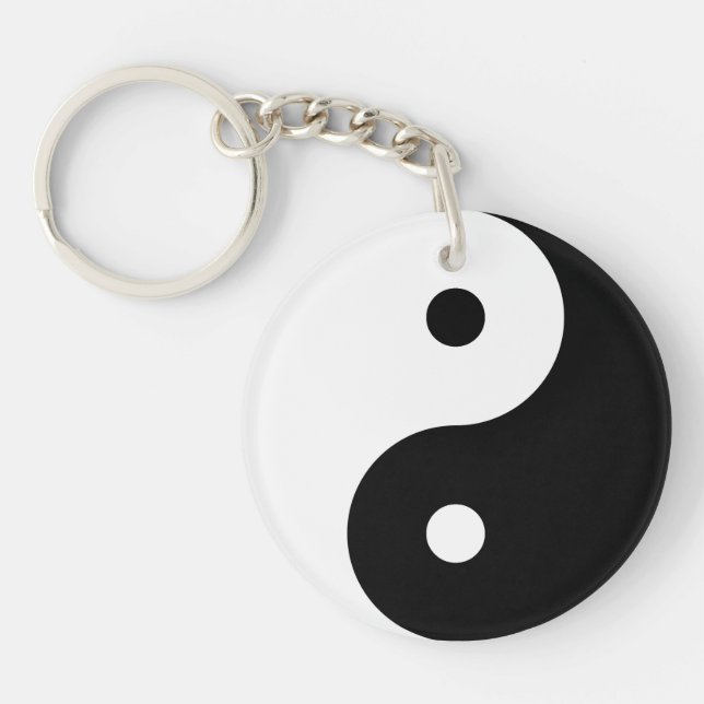 YIN YANG SCHLÜSSELANHÄNGER (Vorderseite)