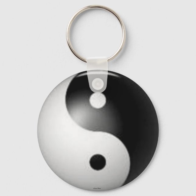 Yin & Yang Schlüsselanhänger (Vorderseite)